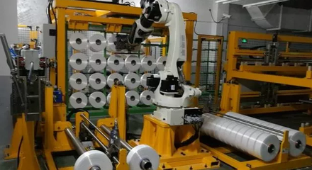 智能工廠時代已至 紡絲卷繞車間與環保色紡紗線的智能化革命